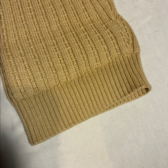 Beige Ribbed Sweater - Picture 4 of 4